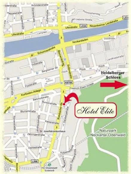 Hotel Elite היידלברג מראה חיצוני תמונה